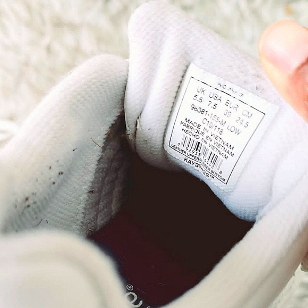 K-Swiss Ortholite Comfort Insoles White Sneakers Size 7.5 🌴 - Picture 5 of 7